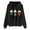 Black, variant on Tetras Plus Size Tops for Women,Women's Fashion Casual Printed Long Sleeve Blouse,Christmas Printed Pullover Tops Hoodies