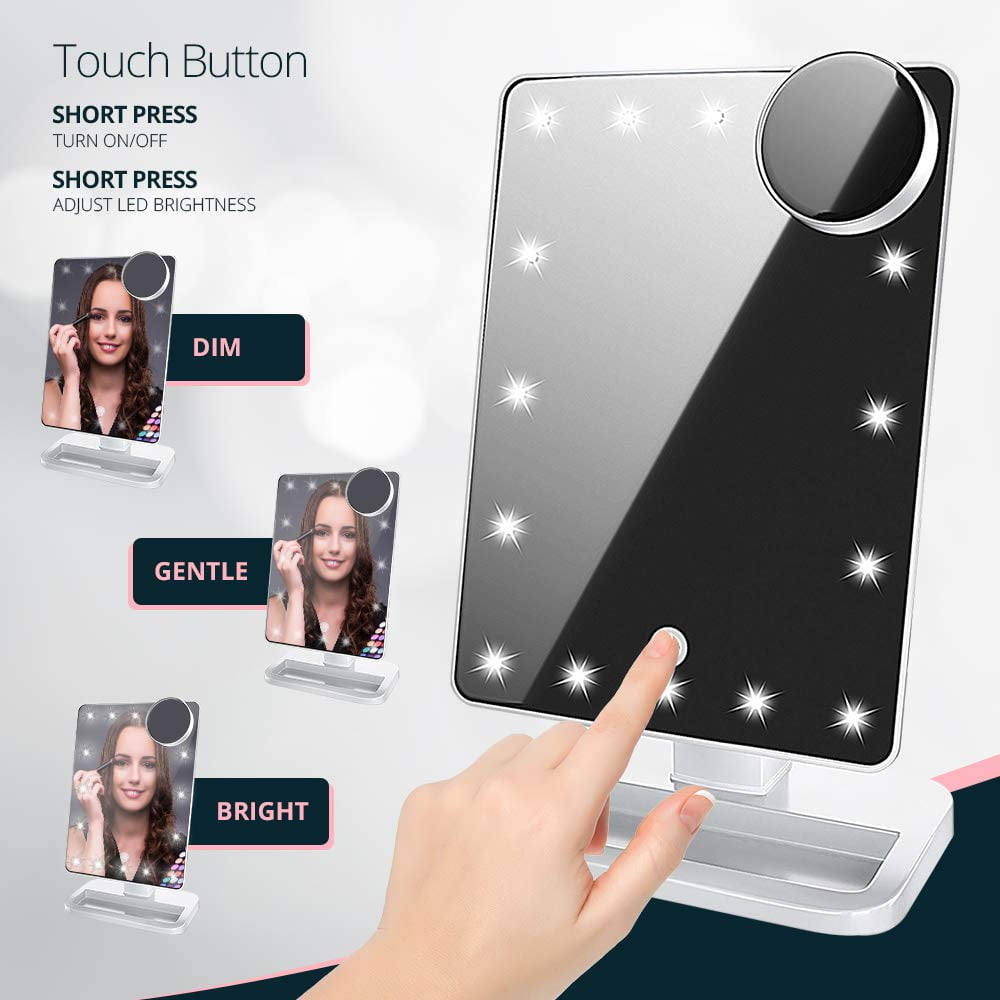 Beautify beauties lighted makeup cheap mirror