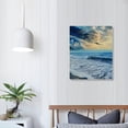 thumbnail image 4 of JEUXUS Sunrise at The Sea Landscape Canvas Print | Canvas Wall Art for Bedroom | Wraped Canvas Wall Art, 4 of 5