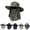 Army Green, variant on UPF 50+ Sun Protection Hat with Full Face & Neck Coverage, Ivory Ultimate 360 Safari Sun Hat, Construction Sun Hat Men