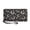 Bat Web Night, variant on Bat Star Moon Women Wallets, Large Capacity PU Leather Long Wallet for Women for Travel Work, Wrist Strap Women's Wallets