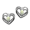 thumbnail image 2 of Tommaso Design� Oval 5x3mm Genuine Opal Earrings, 2 of 9