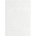 thumbnail image 1 of Unique Loom Everyday Shag Plush Area Rug 7' x 10' Rectangle in Snow White, 1 of 2