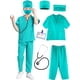 thumbnail image 2 of Conjunto de disfraz de médico para niños, traje quirúrgico, uniforme para niños y niñas, disfraz de Halloween, 2 of 5