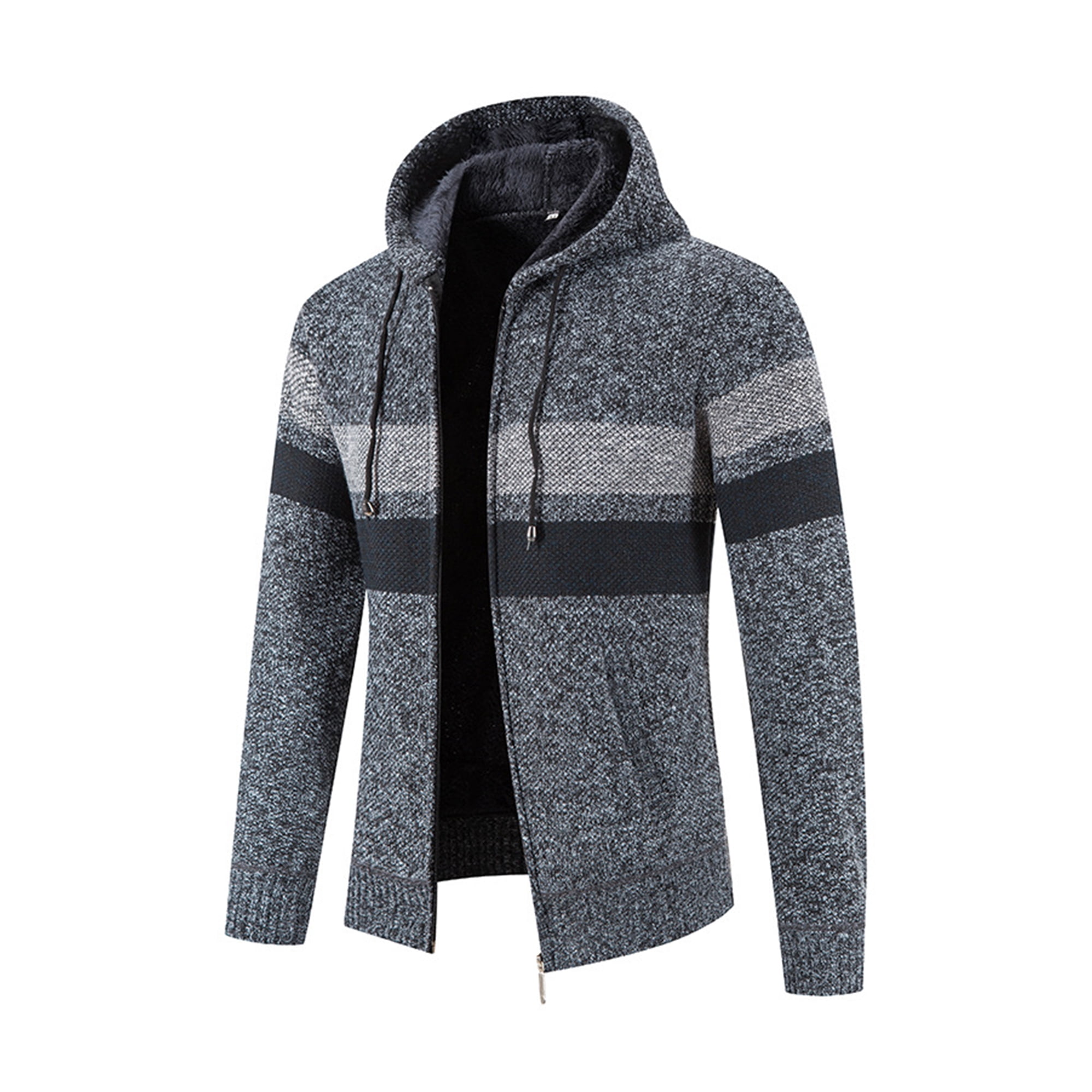 Black zip up cardigan best sale