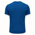 thumbnail image 6 of Soccer Cup 2026 Jersey for Men, Crew Neck Short Sleeve France Rooster & Stars Graphic Tee - Soft Cotton Blend Fan Top for Match Day & Stadium Blue L, 6 of 6