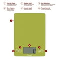 thumbnail image 2 of Escali ARTI 157 Kitchen Scale | Succulent Green, 2 of 16