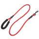 thumbnail image 3 of Correa de nailon resistente para mascotas, cuerda redonda reflectante, adecuada para perros medianos y grandes, color rojo, 3 of 5