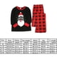 thumbnail image 4 of Conjunto de pijamas familiares navideños con cuello redondo, pantalones superiores, ropa de dormir, ropa de dormir para niños Sweethay HA001257-06, 4 of 7