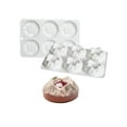 thumbnail image 2 of Snow Mountain Shaped Bakewares Heat Resistant Silicone Mold for Mousse Chocolate Baking Kitchen Cake Decorating Tool, 2 of 11
