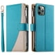 thumbnail image 2 of Funda cartera GANGXUN para iPhone 11 Pro , cuero PU con tarjetero, cremallera, correa de mano, soporte y protección 552°, 2 of 6