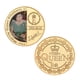 thumbnail image 2 of Moneda conmemorativa de la coronación de la reina Isabel II en 1953, 2 of 3