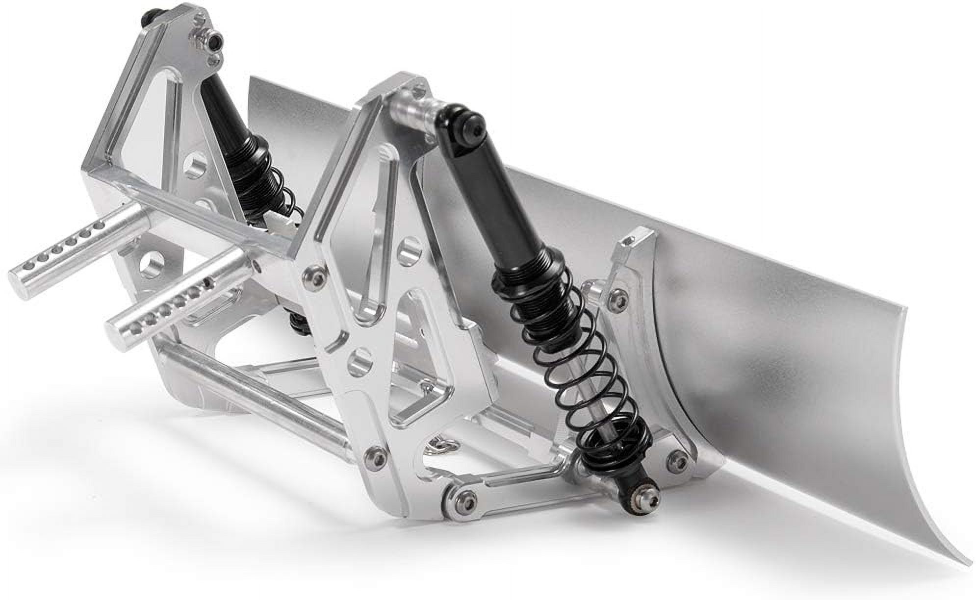 High Quality Metal Alloy Silver 1/10 RC Crawler Truck Car RC Model Car Snowplow Enhance Authenticity