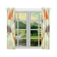 thumbnail image 3 of Cortina de Ventana ABPHQTO Loto y Carpas 65x90 cm Dos Piezas, 3 of 3