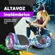 thumbnail image 5 of HOVERSTAR Bluetooth Hoverboard, LBW12A Color cromado o monopatín eléctrico de piel impresa con ruedas intermitentes LED, 5 of 5