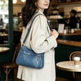 thumbnail image 2 of Sunyuer Fashion Crossbody Bag For Women Shoulder Bag Soft PU Leather Handbags Purses Multi Pocket Hobo Tote Bag, 2 of 6