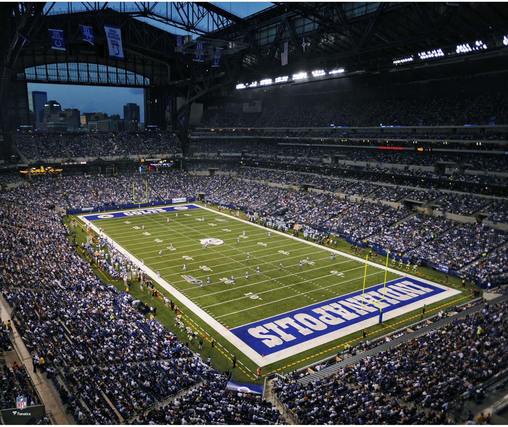 Indianapolis Colts Unsigned Lucas Oil Stadium Photograph - Walmart.com