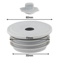 thumbnail image 3 of Anti Odor Sewer Pipe Seal Upgraded Silicone Drain Plug for Kitchen/Bathroom, 3 of 8