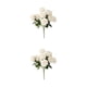 thumbnail image 3 of Advancent Flores artificiales hipoalergénicas no tóxicas y aptas para mascotas de seda, seguras para gatos y perros, de apariencia realista Rosa 2Conjunto, 3 of 6
