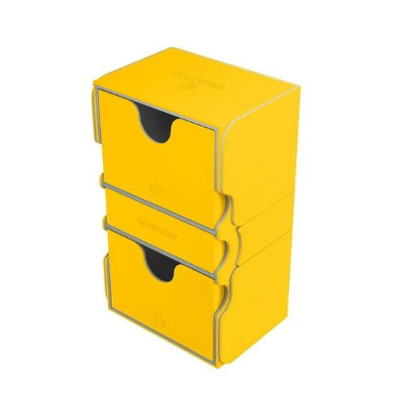 Game Genic Stronghold 200  XL 3 Piece Deck Box (Yellow)