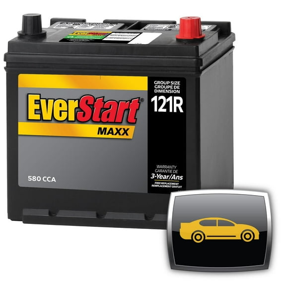 EverStart AUTO MAXX-121R, 12 Volt, Car Battery, Group Size 121R, 550 CCA, EverStart, Car Battery Battery lockup: everstartbatteries.ca