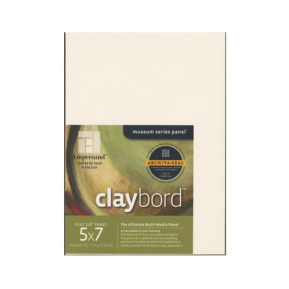 Claybord 5 in. x 7 in., pack of 3 (pack of 2)