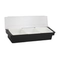 thumbnail image 4 of yuksok Plateau de Service Divisé Fournitures de Cuisine Bac de Rangement Conteneur de Service Multiusage Trois Compartiments, 4 of 9