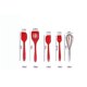 thumbnail image 2 of Kitchen Utensils Baking Tools Set 5-Piece Set Silicone Kitchen Utensils Silicone Spatula Cake Tools Red, 2 of 5