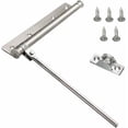 thumbnail image 1 of Stainless Steel Automatic Door Closer, Quiet And Secure Closing With Adjustable Closing Speed For Your Convenience, Hassle-Free Installation Ensures Quick Setup On Any Door, 1 of 5