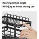 thumbnail image 1 of Carbon Steel Dish Rack with Drainboard, Sink Organizer, Dish Strainer Shelf for Kitchen Counter Storage A, 1 of 5