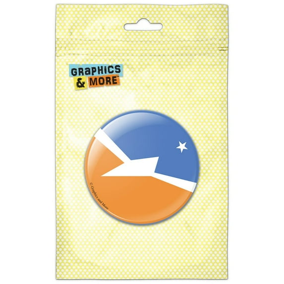 Tierra de Fuego Flag Refrigerator Button Magnet