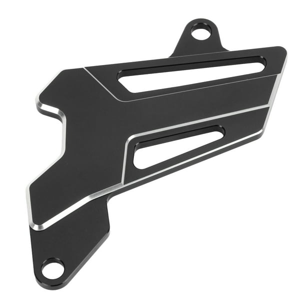 Motorcycle Front Sprocket Guard, High Toughness Lasting Lifespan Motorcycle Front Sprocket Chain Cover Smooth Surface For Motorcycle ANGGREK Negro