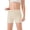 EI09_Beige, variant on Girls Athletic Short for Kid Workout High Waisted Volleyball Yoga Dance Biker Shorts Comfy Gymnastics Short 5-13 Years Black 160