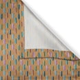 thumbnail image 3 of Ambesonne Travel Kitchen Curtains, Cartoon Colorful Bus Art, 55"x36", Persian Orange Pink and Blue, 3 of 3