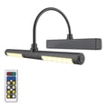 thumbnail image 1 of Luxsway Luz De Pintura Inalámbrica Con Cabezal De Luz Giratorio Para Arte De Pared Imágenes Pintura Obra De Arte Pantalla Control Remoto Regulable Y Temporizador Apagado Funciona Con Pilas-Negro, 1 of 5