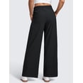 thumbnail image 2 of CRZ YOGA Lightweight Wide Leg Casual Pants for Women 30" Flowy Travel Work Loose Fit Summer, 2 of 5