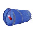 thumbnail image 2 of Loewten Interactive Cat Tunnel Toy, Polyester Cat Tunnel With Hanging Ball For Cats For Rabbits For Puppies, 2 of 8