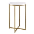 thumbnail image 3 of Manor Park Modern Glam 2 Piece Occasional Table Set, Faux Marble, 3 of 8