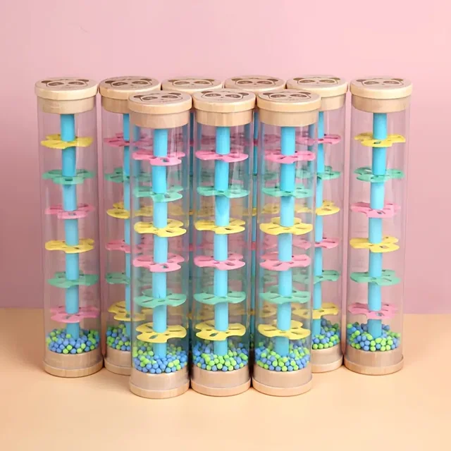 Children's Toys Children's Toys Educational Toys Early Education Toys Rain Sound Tube Gong Bohan unisex