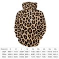 thumbnail image 2 of Leopard Print Pattern Men's Women New Sweatshirt Hoodie Men's Plus Size Sweatshirt Hooded Sweatshirt 3d Printed Street Men's Cloth, 2 of 6
