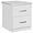 White, variant on Better Home Products Cindy Faux Wood 2 Drawer Nightstand in White