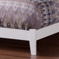 thumbnail image 3 of AFI Mission Full Low Profile Wood Platform Bed, White, 3 of 6
