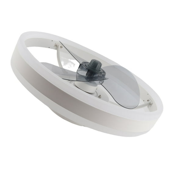 Lámpara Moderna Del Ventilador LED, Ventilador De Techo Con Control Remoto Ligero, Cuenta Con 5 Banes De Diseño, Atenuación Sin Paso 6 Velocidades De Viento Función