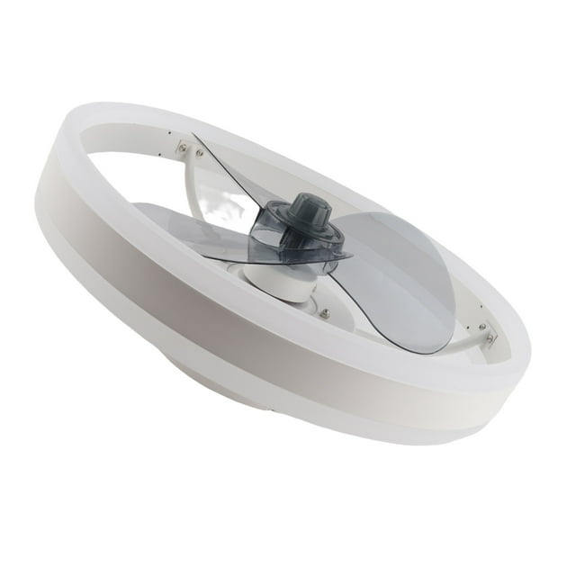 Lámpara Moderna Del Ventilador LED, Ventilador De Techo Con Control Remoto Ligero, Cuenta Con 5 Banes De Diseño, Atenuación Sin Paso 6 Velocidades De Viento Función