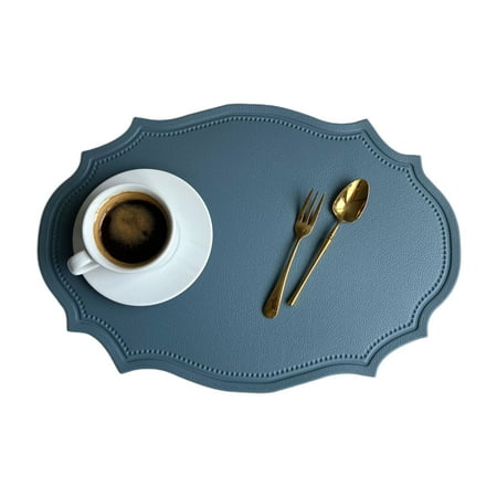 

Table Mat Oval Placemat Pad Heat Resistant Bowls Cup Coaster Tableware Mats