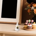 thumbnail image 4 of LED Halloween Tabletop Ornament Set | Oimcto Light-Up Pumpkin Figurines with Warm Glow for Mantel, Shelf & Tray Display - Ghost Lantern, 4 of 9