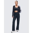 thumbnail image 3 of Campera Deportiva CRZ YOGA Butterluxe con Cierre Completo Azul Marino Talle L, 3 of 7