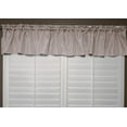 thumbnail image 2 of Faux Burlap Window Valance 58" Wide Solid Frosted Wheat, 2 of 2