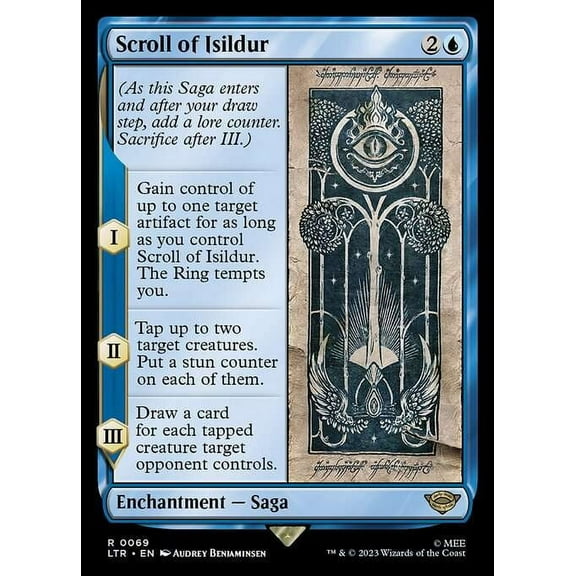 MtG Tales of Middle-Earth Rare Scroll of Isildur #69