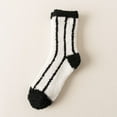 thumbnail image 3 of Lroveb Fuzzy Socks for Women 2 Pairs Of Casual Animal Print Cotton Pattern Lady Socks Tube Comfortable Socks, 3 of 3